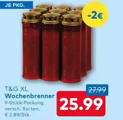 T&G T&G XL Wochenbrenner Angebot