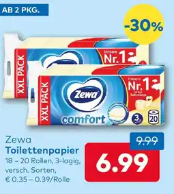 T&G Zewa Toilettenpapier Angebot