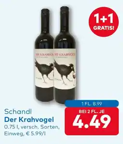 T&G Schandl Wein Der Krahvogel Angebot