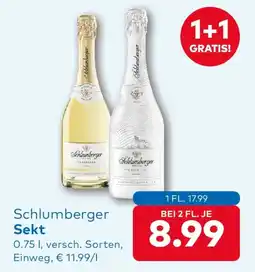 T&G Schlumberger sekt Angebot