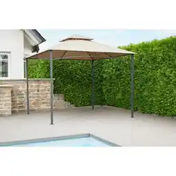Hellweg Pavillon „Bergen“, cappuccino 311125 HELLWEG Angebot