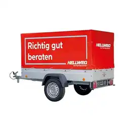 Hellweg PKW-Anhänger inkl. Hochplane „EU2“ 648742 HELLWEG Angebot