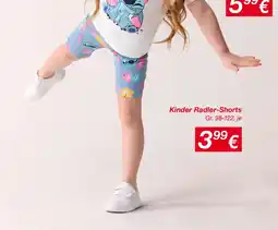 KiK Kinder Radler-Shorts Angebot