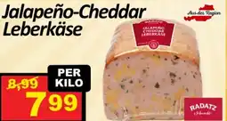 Wurstico Jalapeño-Cheddar Leberkäse Angebot