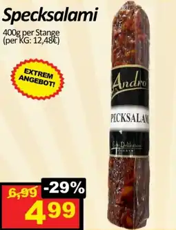 Wurstico Specksalami Angebot