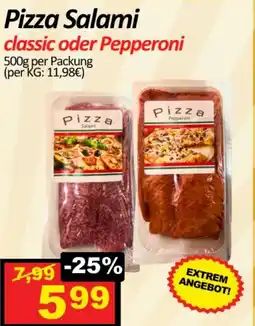 Wurstico Pizza Salami Angebot