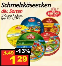Wurstico Schmelzkäseecken Angebot