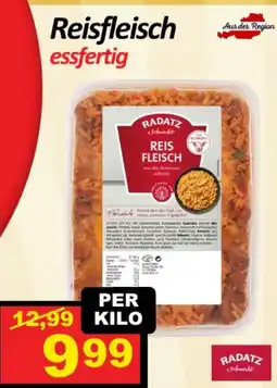 Wurstico Reisfleisch essfertig Angebot