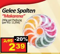 Wurstico Gelee Spalten "Makarena" Angebot