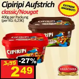 Wurstico Cipiripi Aufstrich classic/Nougat Angebot