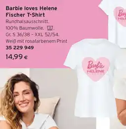 Tchibo Eduscho Barbie loves helene fischer t-shirt Angebot