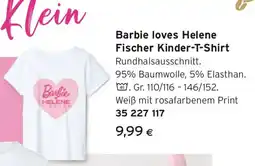 Tchibo Eduscho Barbie loves helene fischer kinder-t-shirt Angebot