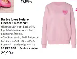 Tchibo Eduscho Barbie loves helene fischer sweatshirt Angebot