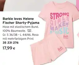 Tchibo Eduscho Barbie loves helene fischer shorty-pyjama Angebot