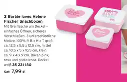 Tchibo Eduscho 3 barbie loves helene fischer snackboxen Angebot