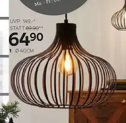 XXXLutz Hängeleuchte, rostfarben Angebot