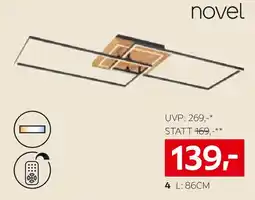 XXXLutz Deckenleuchte, schwarz Angebot