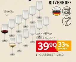 XXXLutz Gläserset,,Sonnenschliff Angebot