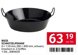 Transgourmet Riess schnitzelpfanne Angebot