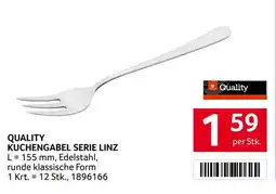Transgourmet Quality kuchengabel serie linz Angebot