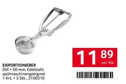 Transgourmet Eisportionierer Angebot