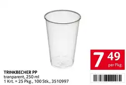 Transgourmet Trinkbecher Angebot
