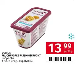 Transgourmet Boiron fruchtpüree passionsfrucht tiefgekühlt Angebot