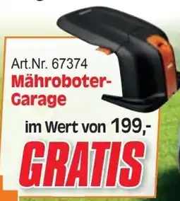Zgonc Mähroboter- Garage Angebot