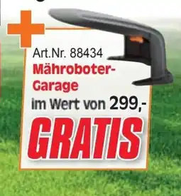 Zgonc Mähroboter- Garage Angebot