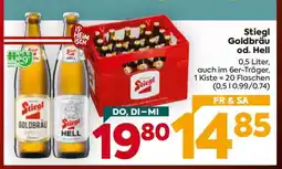 Billa Stiegl Goldbräu od. Hell Angebot