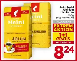 Billa Julius Meinl Jubiläum div. Sorten Angebot