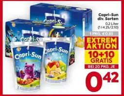 Billa Capri-Sun div. Sorten Angebot