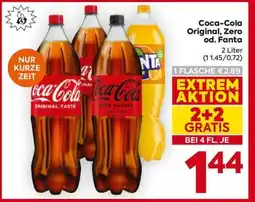 Billa COCA-COLA ORIGINAL*, ZERO* od. FANTA Angebot