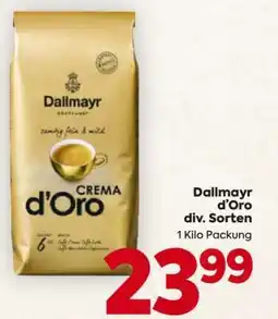 Billa Dallmayr d’Oro div. Sorten Angebot