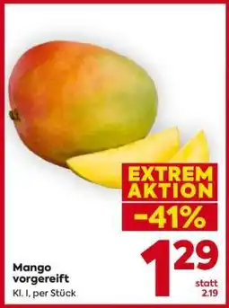 Billa Mango vorgereift Angebot