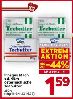 Billa Pinzgau Milch od. Nöm österreichische Teebutter Angebot