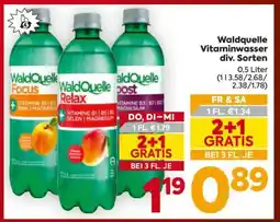 Billa Waldquelle Vitaminwasser div. Sorten Angebot