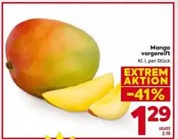 Billa Mango vorgereift Angebot