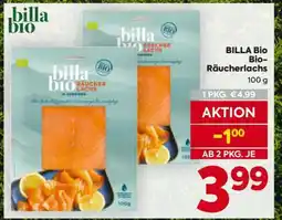 Billa BILLA Bio Bio-Räucherlachs Angebot