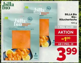 Billa BILLA Bio Bio-Räucherlachs Angebot