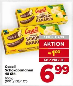 Billa Casali Schokobananen 48 Stk Angebot