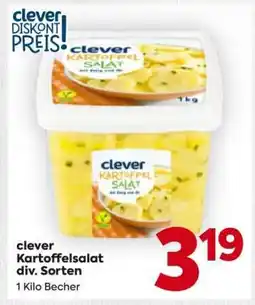 Billa clever Kartoffelsalat div. Sorten Angebot