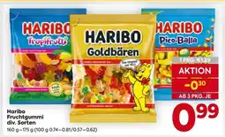 Billa Haribo Fruchtgummi div. Sorten Angebot