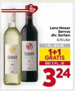 Billa Lenz Moser Servus div. Sorten Angebot