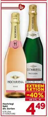 Billa Hochriegl Sekt div. Sorten Angebot