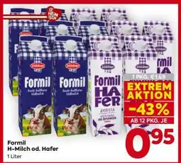 Billa Formil H-Milch od. Hafer Angebot