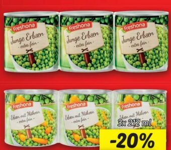 Lidl Junge Erbsen Angebot