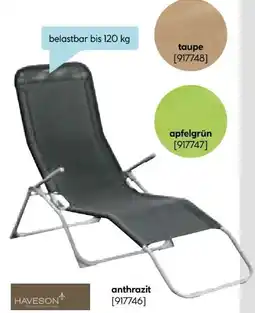 Hellweg Haveson Freizeitliege Angebot