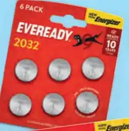Hofer Eveready Knopfzellen Batterien Angebot