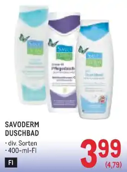 Metro Savoderm duschbad Angebot